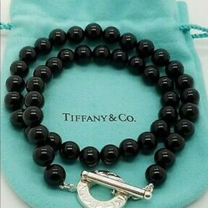 Tiffany & Co. Onyx Necklace